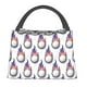 thumbnail image 1 of Fotbe Golf balls Bolsa Térmica Portátil con Estampado, Bolsa de Entrega de Alimentos Aislada, Bolsa Reutilizable de Gran Capacidad para Comidas y Supermercado, 1 of 6