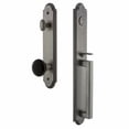 thumbnail image 2 of Grandeur Arc Single Cylinder Handleset with D Grip and Coventry Knob, 2 of 5
