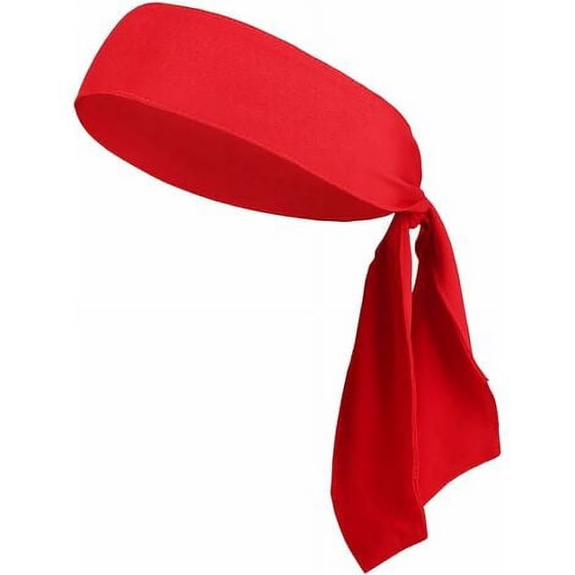 Transpirable, de secado rápido para hombres y mujeres - Gorro multiactividad (rojo) Banda para la cabeza deportiva universal antideslizante