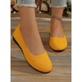 thumbnail image 6 of Dlongli Women's Wide Toe Box Flats Shoes Ballet Flat,Knit Mesh Slip-on Shoes, Wide Width Walking Shoe, Comfort, Dressy, 6 of 6