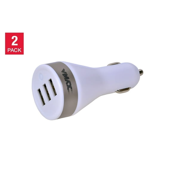 Chargeur de Voiture 3USB 4.8A