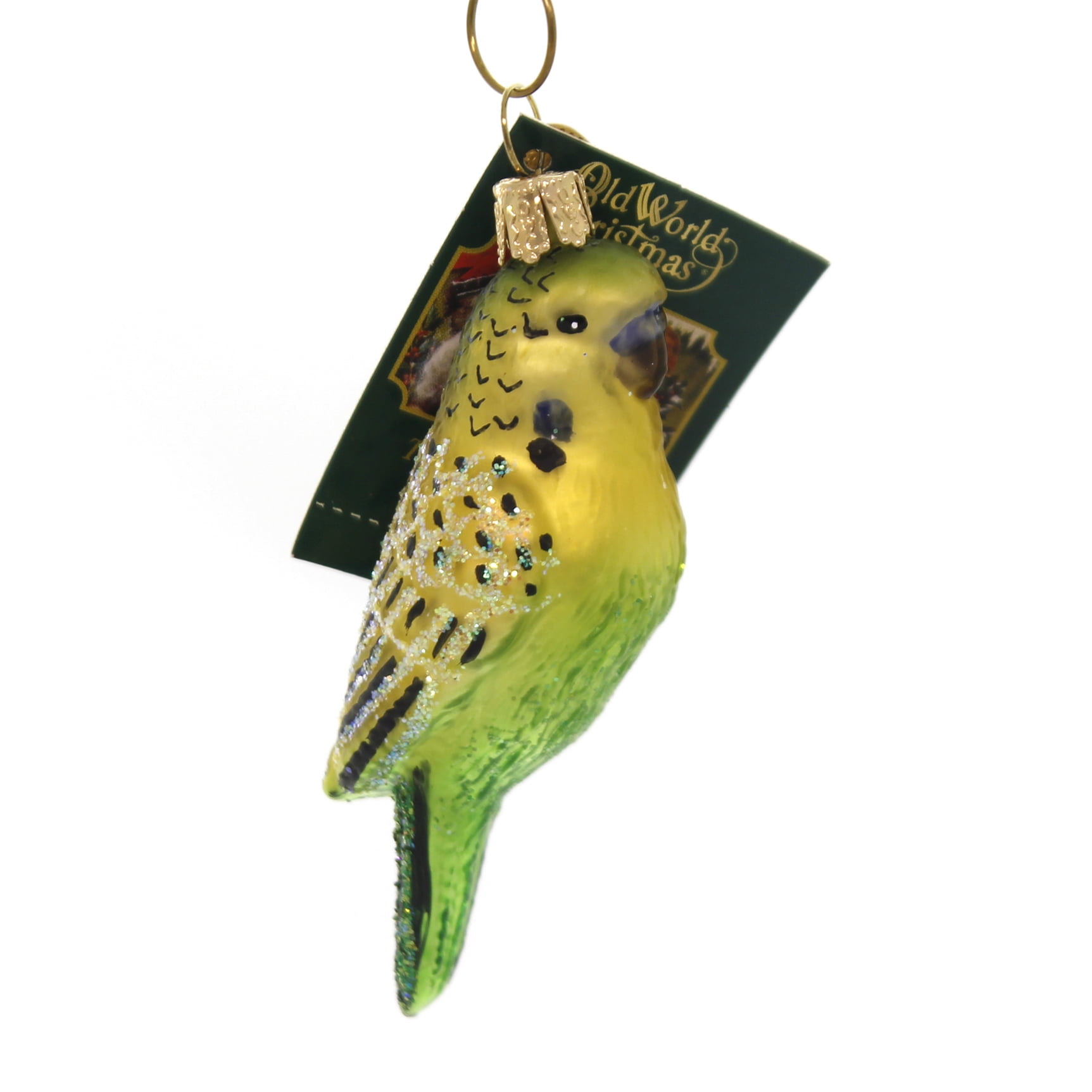 Parakeet Christmas Ornament 