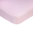 thumbnail image 1 of Carters Cotton Knit Crib Sheet, Solid Pink, 52" x 28", 1 of 1