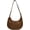 Coffee, variant on Shoulder Bags for Women PU Leather Retro Small Crossbody Purse Mini Cute Clutch Hobo Tote Bag Handbag Underarm Purse