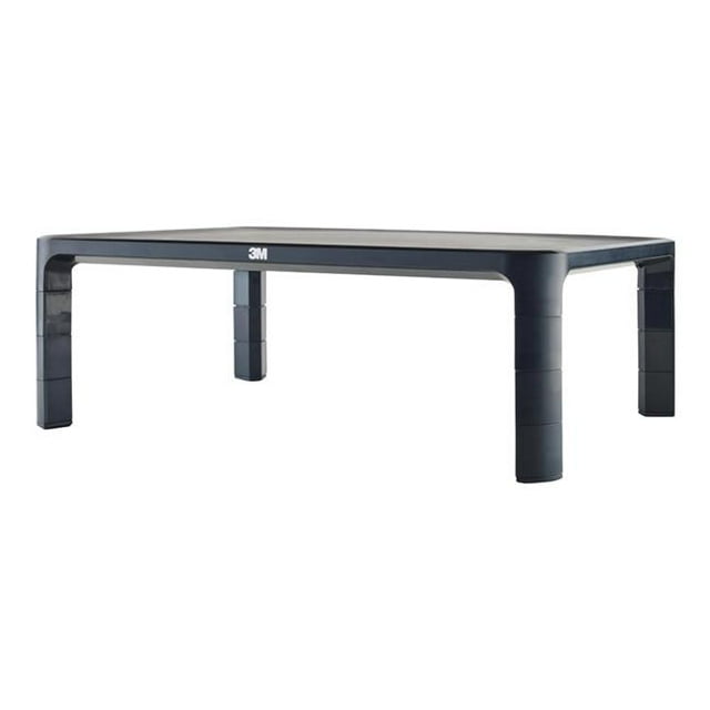 13.5 x 10 x 6 in. Adjustable Monitor Stand, Silver & Black