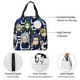 thumbnail image 4 of My Hero Academia Lunch Bag, Anime Lunch Box, Reusable Insulated Lunch Tote Bag For Office Work Pinic, Keep Food Fresh, Meal Handbag, 8.5*8*5 Inch, 4 of 9