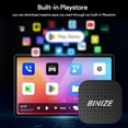 thumbnail image 5 of Binize CarPlay AI Box Support Wireless CarPlay&Wireless Android Auto Android Auto AI Box Compatible with Video Streaming Apps Only for OEM Wired CarPlay/Android Auto, 5 of 9