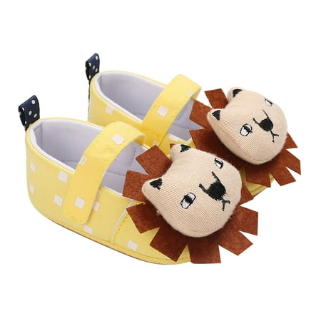 

OVTICZA Girl s Boy Non-Slip Summer Sneakers First Walkers Shoes Baby Toddler Breathable Soft Sole Slippers Yellow 13