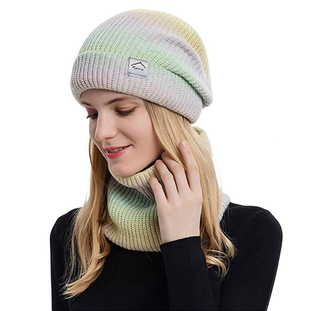 Ishly Spring Winter Versatile Womens Scarves Mask Neck Scarf Headband Cap Hat 