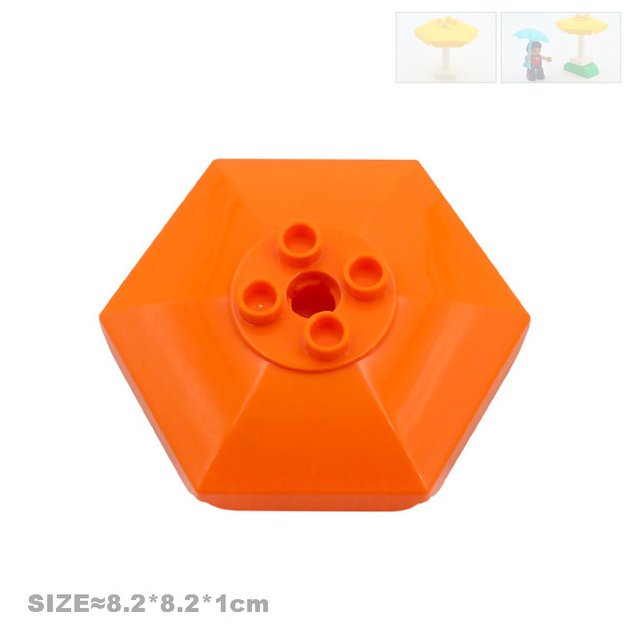 Big Size Building Blocks House Structure Parts Pillar Fence Bridge Column Assemble Bricks Educational Toys For Children Gift