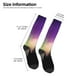 thumbnail image 2 of Fotbe Northern Lights Calcetas Divertidas Estampadas para Hombre y Mujer, Calcetas de Algodón hasta la Rodilla para Caminar, Correr, Enfermería y Embarazo, 2 of 6