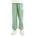 thumbnail image 2 of GBSYEWXS Denim Pants For Boys Teen Size 7-8 Years Relaxed Taper Ankle-Length Elastic Waist Autumn 2025 Mint Green Jeans, 2 of 8