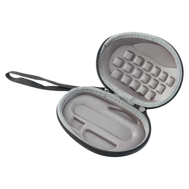 Sidaley Ratón portátil para juegos, bolsa de almacenamiento con cierre de cremallera, ratón portátil, estuche de transporte a prueba de golpes, bolsa Carpetas de archivos 11.5x6 cm