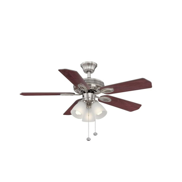 Glendale 42 In Indoor Oil Rubbed Bronze Ceiling Fan With Light Kit
