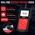 thumbnail image 6 of OBD2 Scanner Diagnostic Tool, Check Engine Code Reader with Battery Voltage Test, Live Data, I/M Readiness for 1996+ Vehicles, 6 of 7