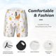 thumbnail image 3 of Balery Funny Chicken Bañador para hombre, shorts de playa de secado rápido con entrepierna y forro de compresión-Small, 3 of 6