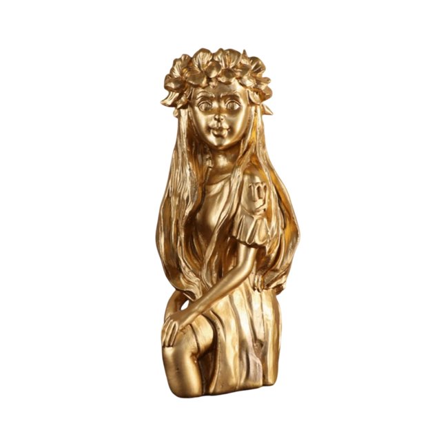 Figura de ángel de niña de diseño nórdico, colección de estatuas, escultura, adorno para bodas, jardín, sala de estar, repisa, decoración