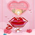 thumbnail image 5 of CHENJIEUS Lip Telephone, Advanced Home Telephone, Interesting Mouth Lip-Shaped Telephone, Electroplating Wire Phone, 5 of 5