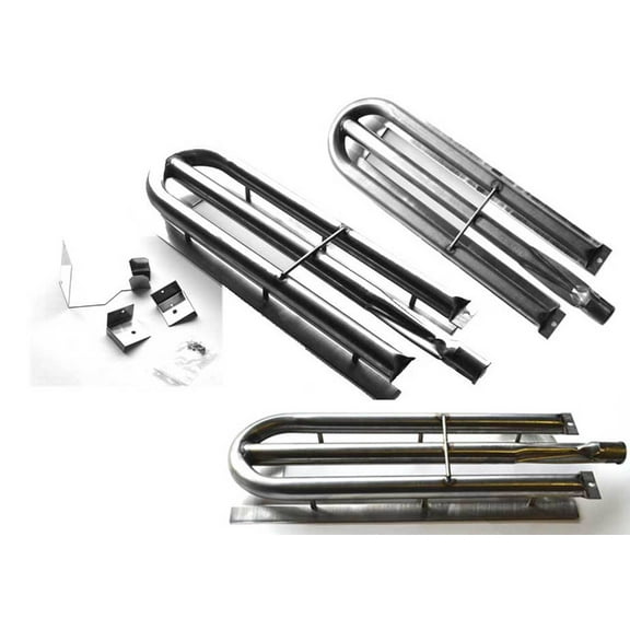 Replacement Grill Burner for Viking VGIQ300-2RT, VGBQ410T, Gas Models, 3-Pack