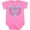 Raspberry, variant on Inktastic My Yaya Loves Me with Hearts and Flowers Boys or Girls Baby Bodysuit