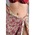 thumbnail image 3 of KLAVATE Women 100% Cotton Wrap Beach Hand Block Print Swimsuit Cover Up Long Sarong, 3 of 3