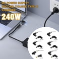 thumbnail image 2 of 1x 240W 7.4mm Charger Adapter Charging Converter Cable For Dell/HP S0D9, 2 of 8