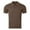Brown, variant on Men Shirts, Men's Fashion Knit Casual Solid Color Short Sleeve Turndown Collar Blouse Shirt