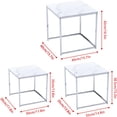 4HOMART Yvonne&F.L.A.M. Nesting Tables Nest Coffee Tables High Gloss