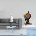 thumbnail image 2 of Escultura de pingüino,Escultura de pingüino,decoración nórdica para el hogar,Adorno de mesa con estatua de animal,artesanía,decoración para dormitorio,Figura de escritorio,Reloj de mesa, 2 of 8