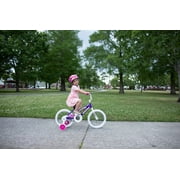 Dynacraft Magna Star Burst 16 Kids Bike, Pink Purple, Ages 5-7