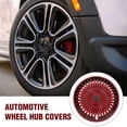 thumbnail image 3 of OUNONA Wheel Covers Rim Hub Caps Car Wheel Hub Cover Red 1Pcs, 3 of 8