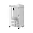 thumbnail image 2 of 2 Side Shelves for Bottles Smooth - Rolling Casters / Organized Bar Experience, 2 of 3