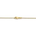 thumbnail image 3 of 14k Yellow Gold .8mm Spiga Wheat Chain Anklet Ankle Bracelet, 3 of 8