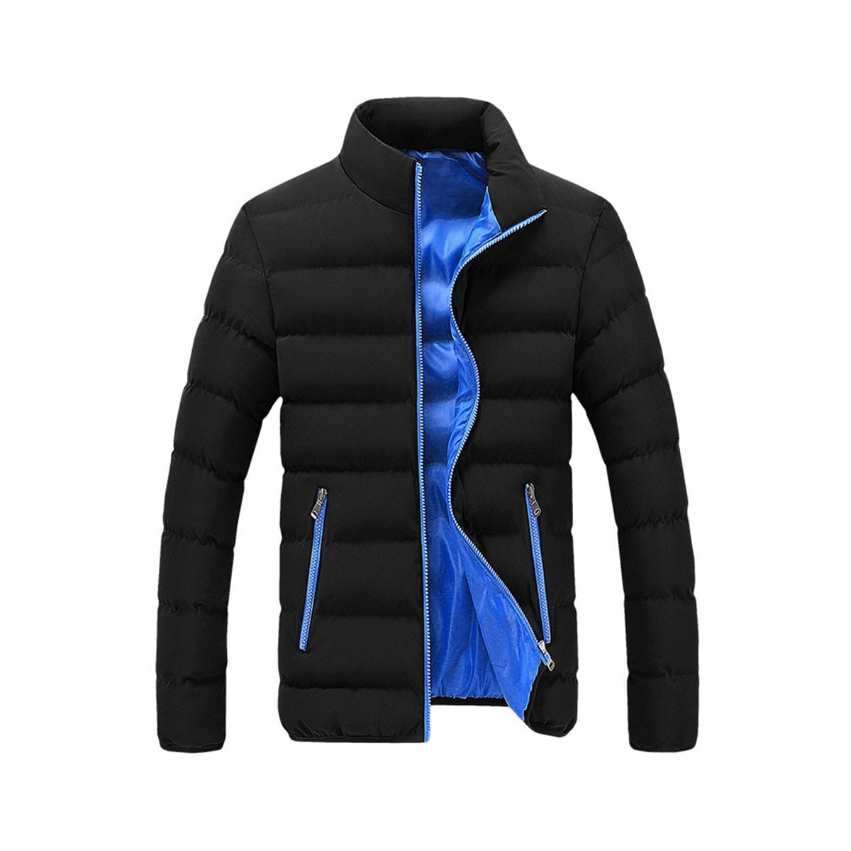 Musuos Men Winter Windproof Snow Jackets Inner Down Cotton Layer Warm ...