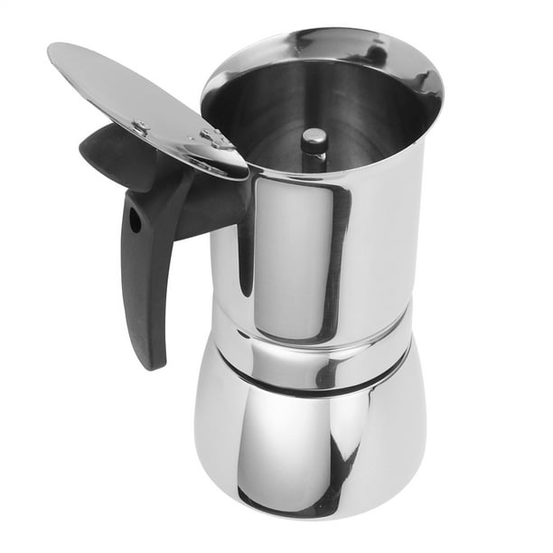 ZOUSSIQI Stainless Steel Moka Pot Portable Coffee Maker Brewing