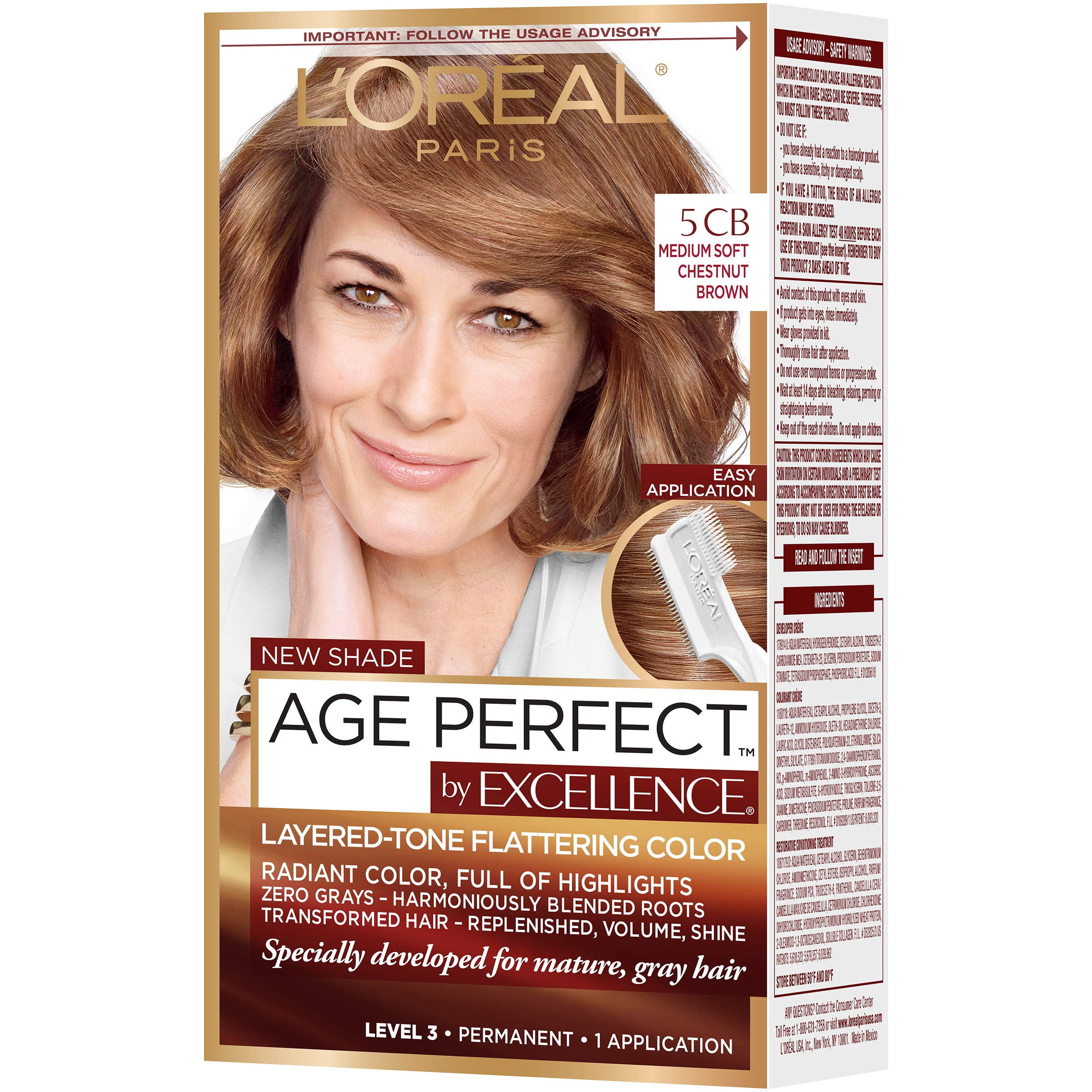 L'Oréal Paris Excellence Age Perfect Haircolour, 1 Pack
