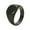 Black, variant on Men Women's Square Gemstone Stainless Steel Ring Band Classic Daily Gem Jewelry for Engagement Wedding Black Black Size 8