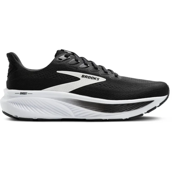 Brooks Ghost 17 Black/White Men's Running Shoes