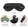 thumbnail image 7 of IAUYY Sleep Mask, Super Soft Eye Masks with Adjustable Strap, Lightweight Comfortable Blindfold,Perfect Blocks Light for Men Women A Best Wishes, 7 of 7