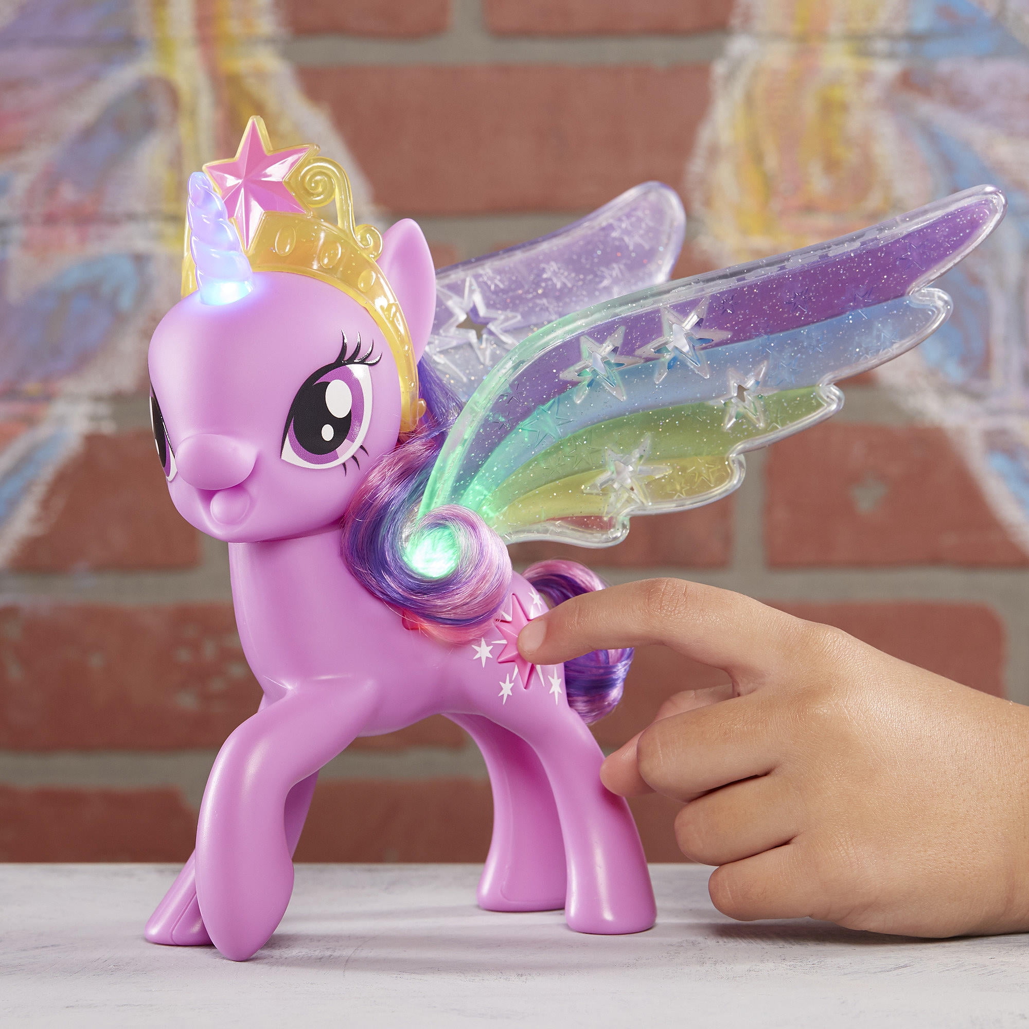 my little pony light up wings