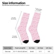 thumbnail image 2 of Lsque Ribbon Bow Printed Men's Crew Socks, Soft Durable Breathable Moisture-Wicking with Odor Control Cotton socks, 2 of 6