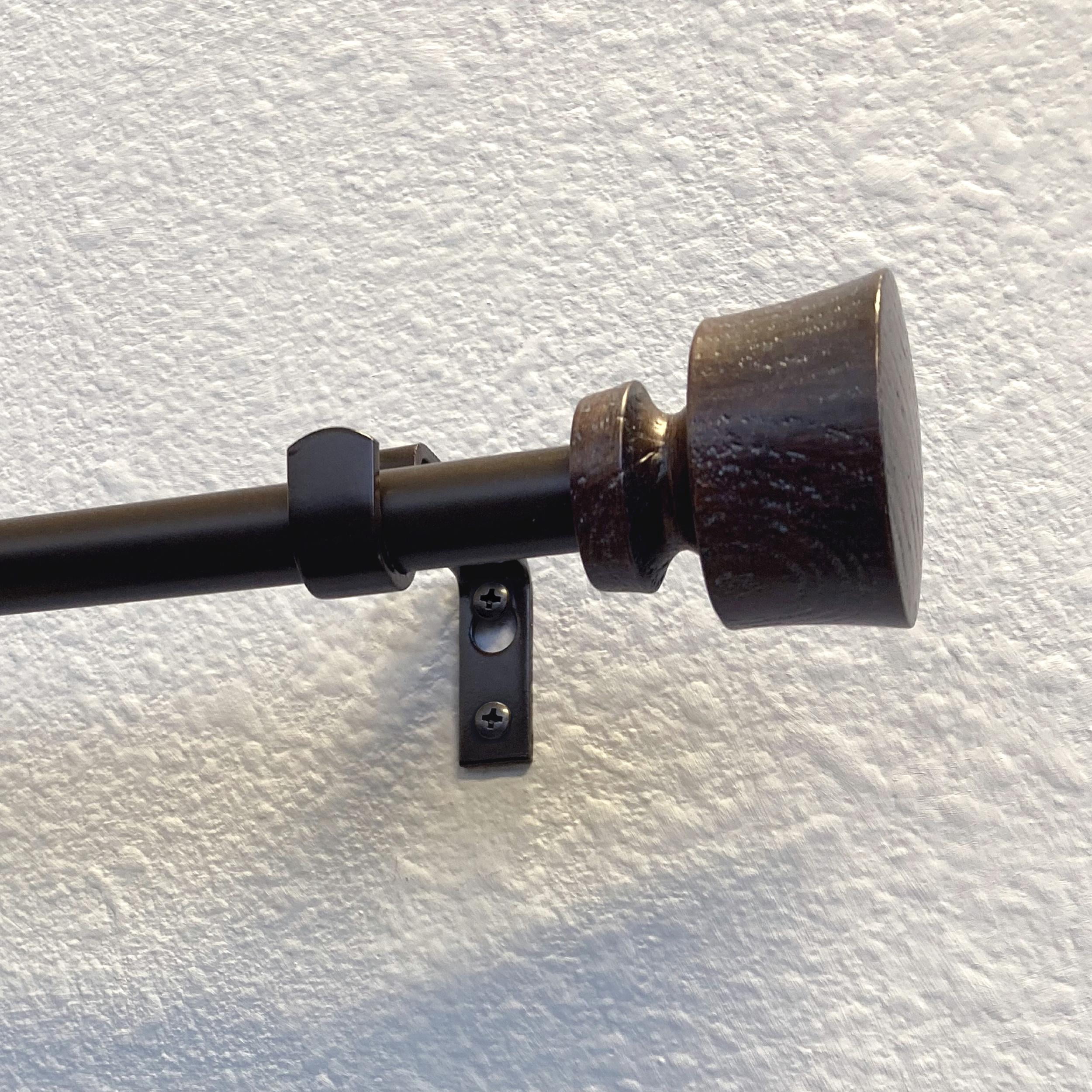 Stockton 86-128 Rod Set 5/8 Inch - Walnut