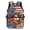 American Flag Baseball, variant on Kids Backpack for School Ages 5-11, 17 Inch Large Capacity Rucksack Shool Bag Bookbag, Lightweight for Elementary Students and Travel Cartoon Dinosaur Basketball