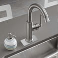 thumbnail image 3 of Single Hole Faucet Deck Plate Cover for Kitchen Sink, Brushed Stainless Steel, 3.5cm Hole Diameter (Grey), 3 of 4