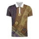 thumbnail image 5 of Camisetas de Manga Larga para Hombres Casual Impreso Girar Abajo Cuello Cremallera Camiseta, Ligera Blusa de Algodón de Imitación para el Hogar, Diario Y Cuatro Estaciones de Uso, 5 of 5