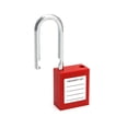 thumbnail image 4 of Candado de seguridad Lockout Tagout QWORK rojo con 20 candados y 40 llaves, 4 of 8