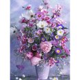 thumbnail image 2 of Cuadros Decorativos Kit de pintura de resina de diamante cuadrado completo de flor de mariposa 5D DIY (ZQF2587) Tmvgtek embutido en tela, 2 of 6