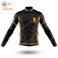 thumbnail image 3 of Maillot de ciclismo de invierno del equipo nacional de Bélgica 2023, ropa de manga larga para hombre, camisetas de carreras para bicicleta de carretera, camisetas, uniformes de MTB, 3 of 5