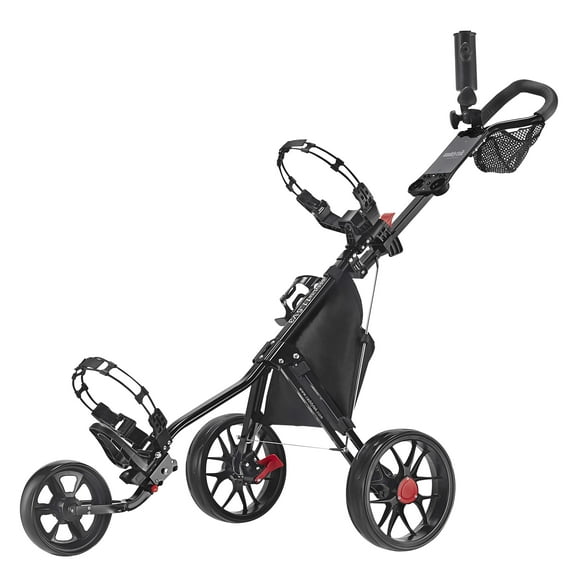 Caddytek CaddyLite 11.5 V3 Golf Push Cart, Black