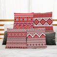 thumbnail image 2 of 45x45 cm Pack of 4 Geometric Tribal Cushion Cases Western Ethnic Decorative Pillow Cases for Sofa Couch, 2 of 5